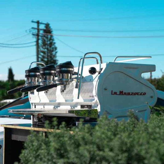 Beautiful Late Model La Marzocco Strada AV Commercial Coffee Machine - Australia - Di Pacci