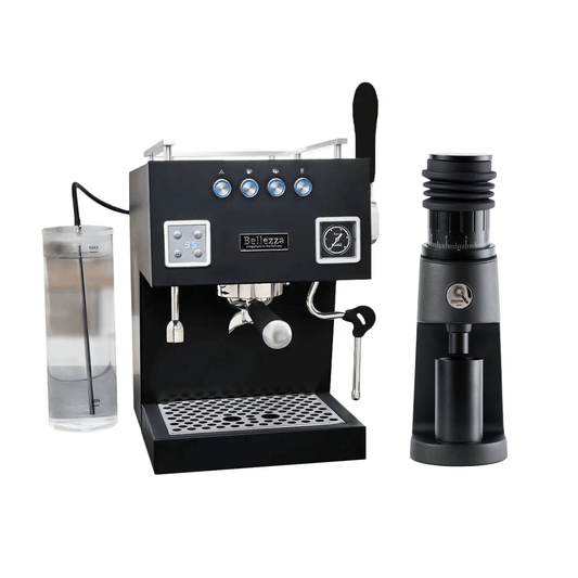 Black Bellezza Bellona & Precision GS0 V2 Grinder Package - Australia - Di Pacci