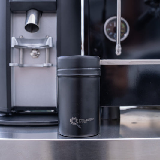 Black Futurmat Ottima & DIP DS - 68 Grinder + Precision Accessories & Stainless Steel Coffee Cart Package - Australia - Di Pacci