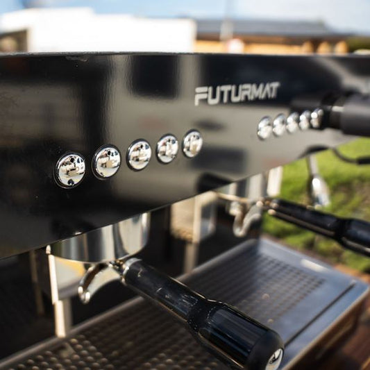 Black Ottima Evo 2 Group – As New Pre - Loved Espresso Machine - Australia - Di Pacci