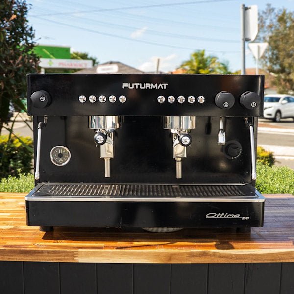 Black Ottima Evo 2 Group – As New Pre - Loved Espresso Machine - Australia - Di Pacci