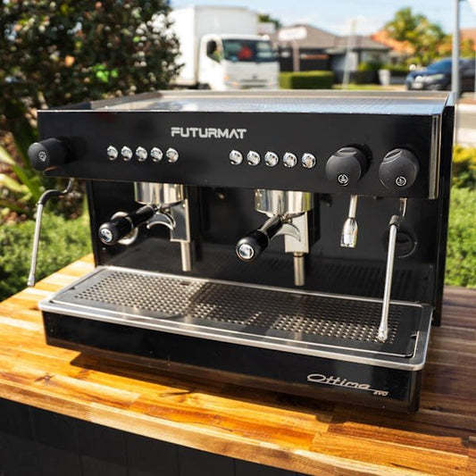 Black Ottima Evo 2 Group – As New Pre - Loved Espresso Machine - Australia - Di Pacci