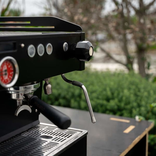 Blacked Out Custom 2 Group La Marzocco PB Commercial Coffee Machine - Australia - Di Pacci