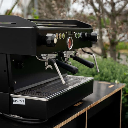 Blacked Out Custom 2 Group La Marzocco PB Commercial Coffee Machine - Australia - Di Pacci