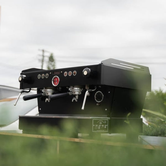 Blacked Out Custom 2 Group La Marzocco PB Commercial Coffee Machine - Australia - Di Pacci