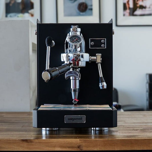 Brand New Black Wigomatt E61 PID Shot Timer HX Coffee Machine - Australia - Di Pacci
