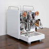 Brand New Custom White ECM Mechanika Slim With Timber Kit Coffee Machine - Australia - Di Pacci