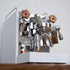 Brand New Custom White ECM Mechanika Slim With Timber Kit Coffee Machine - Australia - Di Pacci