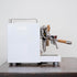 Brand New Custom White ECM Mechanika Slim With Timber Kit Coffee Machine - Australia - Di Pacci
