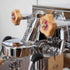Brand New Custom White ECM Mechanika Slim With Timber Kit Coffee Machine - Australia - Di Pacci