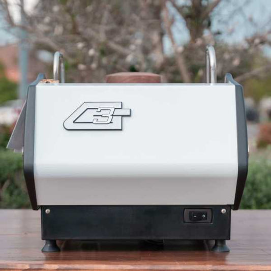 BRAND NEW LA MARZOCCO GS3 AV IN GLOSS WHITE WITH SPECHT TIMBER KIT - Australia - Di Pacci