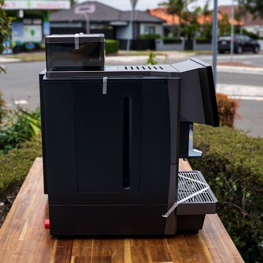 Brand New Saeco SE120 Automatic Coffee Machine + Fridge - Australia - Di Pacci