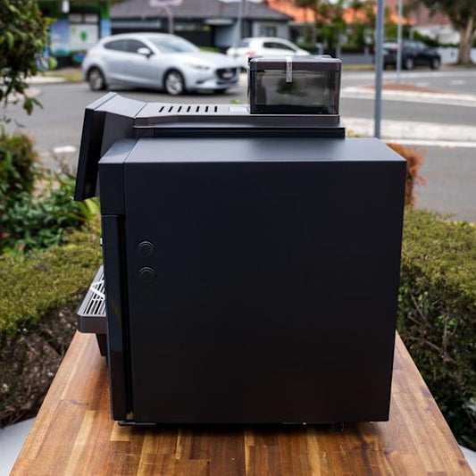Brand New Saeco SE120 Automatic Coffee Machine + Fridge - Australia - Di Pacci