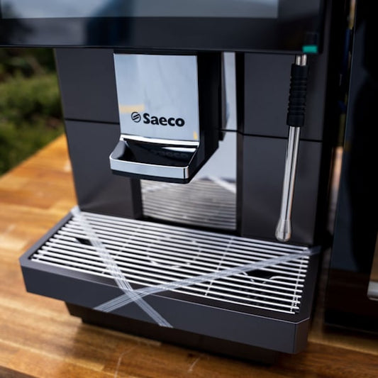 Brand New Saeco SE120 Automatic Coffee Machine + Fridge - Australia - Di Pacci