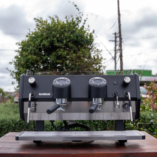 Brand New Sanremo 2 Group D8 Commercial Coffee Machine - Australia - Di Pacci