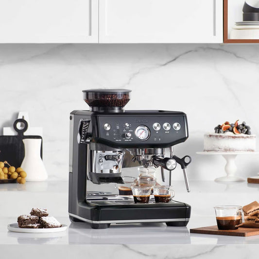 Breville Barista Express Impress Manual Espresso Machine with free coffee and accessories - Australia - Di Pacci
