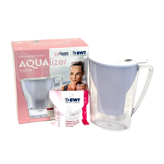 BWT FILTER WATER JUG 2.7 LITRE with 1 Free Filter Cartridges