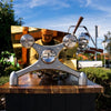 Custom Gold Plated 3 Pre Loved 3 Group Slayer Espresso Coffee Machine