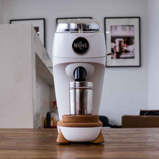 Ex Demo Niche Zero White Single Dose Coffee Grinder