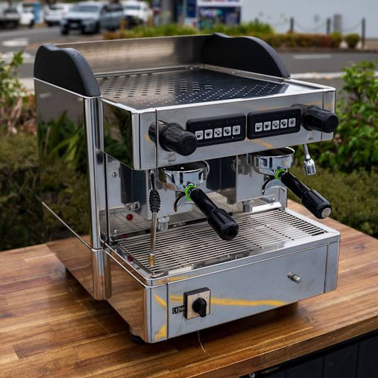 Cheap Italian 2 Group Coffee Machine – 10 Amp Compact - Australia - Di Pacci
