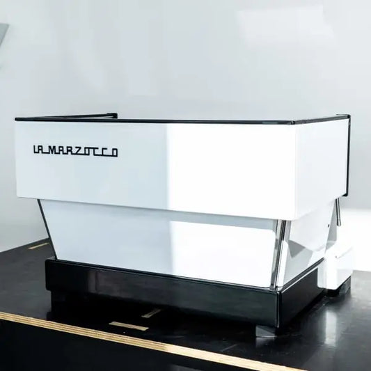 Clean 2 Group Lm Linea Custom Full White Commercial Coffee