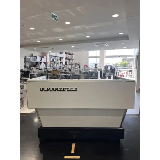 Clean 2 Group White Linea Classic Shot Timers Coffee Machine