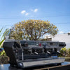 Clean 3 Group Matt Black La Marzocco KB90 Commercial Coffee