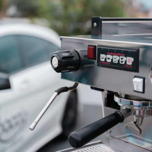 Clean Pre Loved 2 Group La Marzocco Linea AV High Cup - Australia - Di Pacci