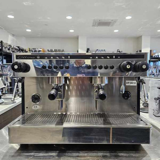 Clean Pre Loved 2 Group Tall Cup Ottima Commercial Coffee Machine - Australia - Di Pacci