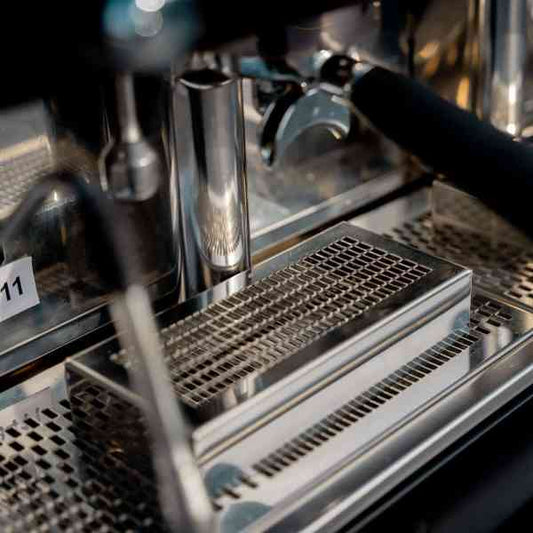 Clean Pre Loved 2 Group Tall Cup Ottima Commercial Coffee Machine - Australia - Di Pacci
