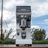 Clean Pre Loved Mythos One In White Commercial Coffee Grinder - Australia - Di Pacci