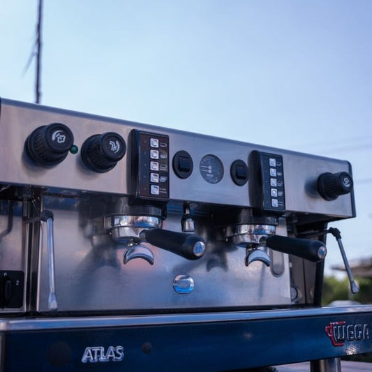 Clean Pre Loved Wega Atlas Commercial Coffee Machine - Australia - Di Pacci