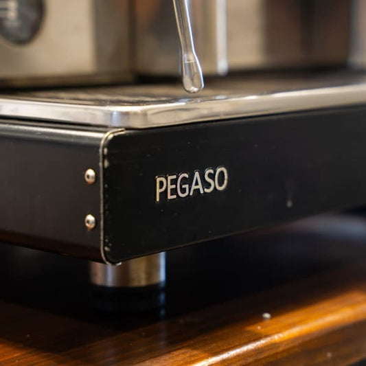 Clean Pre Owned 2 Group Wega Pegaso 15amp Commercial Coffee Machine - Australia - Di Pacci