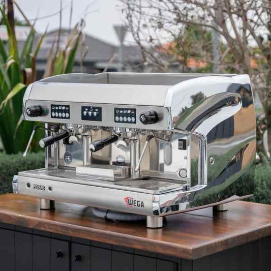 Clean Pre Owned 2 group Wega Polaris Commercial Coffee Machine - Australia - Di Pacci
