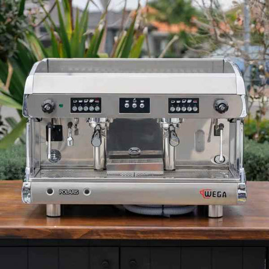 Clean Pre Owned 2 group Wega Polaris Commercial Coffee Machine - Australia - Di Pacci