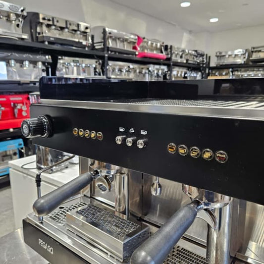 Clean Pre Owned Wega Pegaso 2 Group Tall Cup Commercial Coffee Machine - Australia - Di Pacci
