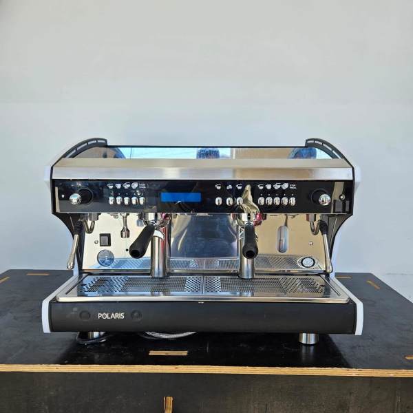 Clean Pre Owned Wega Polaris Tron 2 Group Commercial Coffee Machine - Australia - Di Pacci
