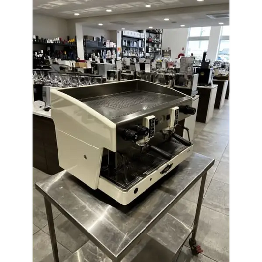 Clean Wega 15 Amp White Atlas Commercial Coffee Machine