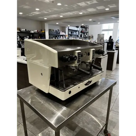 Clean Wega 15 Amp White Atlas Commercial Coffee Machine