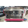 Custom 2 Group Wega Atlas Commercial Coffee Machine In Pink