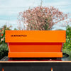 Custom 3 Group Fire Orange La Marzocco Linea Commercial Coffee Machine - Australia - Di Pacci