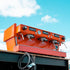 Custom 3 Group Fire Orange La Marzocco Linea Commercial Coffee Machine - Australia - Di Pacci