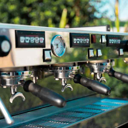 Custom 3 Group La Marzocco Linea AV Tall Cup Commercial Coffee Machine - Australia - Di Pacci
