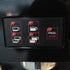 Custom Black Pre - Owned Wega Pegaso 2 Group Tall Cup Espresso Machine - Australia - Di Pacci