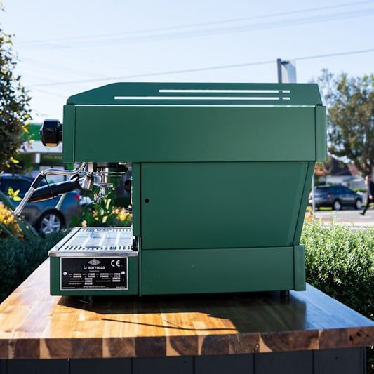 Custom Full Green Pre - Loved La Marzocco PB – 2 Group – Late Model - Australia - Di Pacci