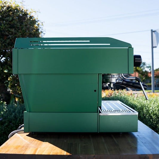 Custom Full Green Pre - Loved La Marzocco PB – 2 Group – Late Model - Australia - Di Pacci