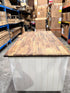 Custom Heavy Duty Timber Coffee Cart White 1600mm - Australia - Di Pacci