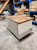 Custom Heavy Duty Timber Coffee Cart White 1600mm - Australia - Di Pacci