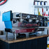 Custom Ocean Blue La Marzocco Linea AV 3 Group Low Use Immaculate - Australia - Di Pacci