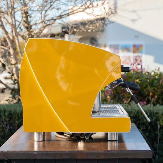 Custom Pre Loved 2 Group Wega Tron In Canary Yellow - Australia - Di Pacci
